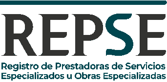 Logo Oficial REPSE: Registro de Prestadoras de Servicios Especializados u Obras Especializadas